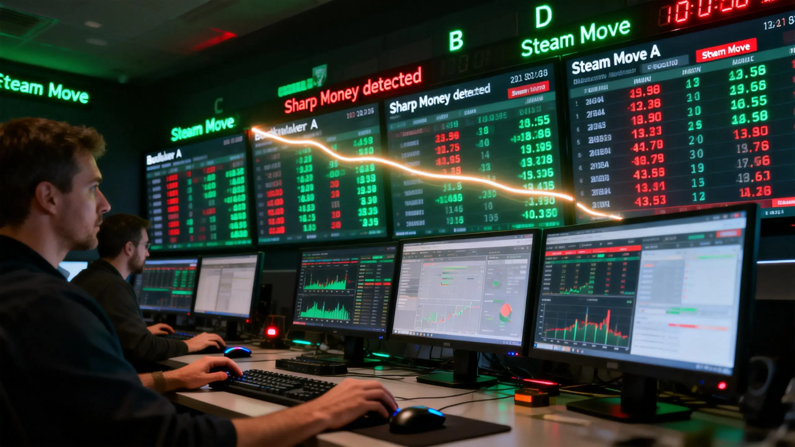 Steam Moves nelle Scommesse Calcistiche: Cavalcare l'Onda Sharp